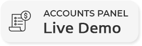 Accounts panel