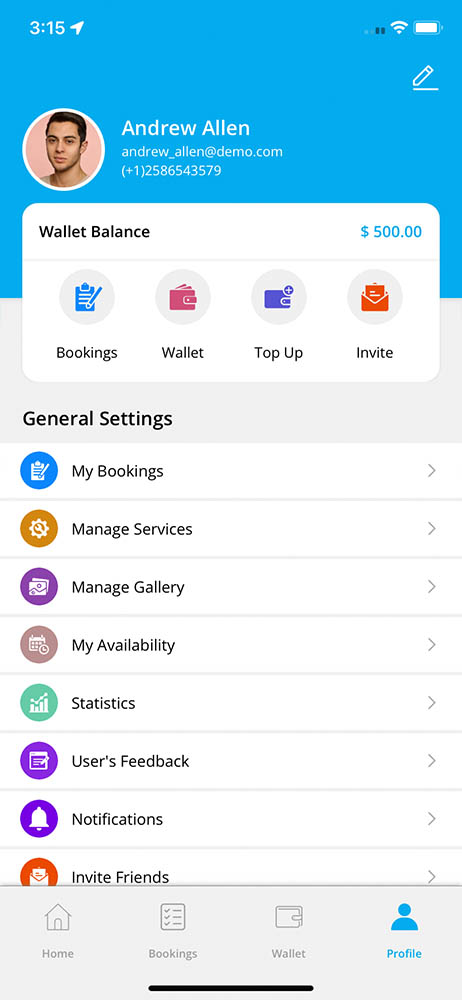 car washer app