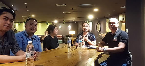 SuperApps meeting with clients