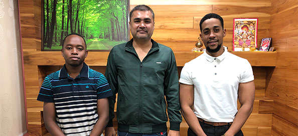 younger entrepreneurs visited our company