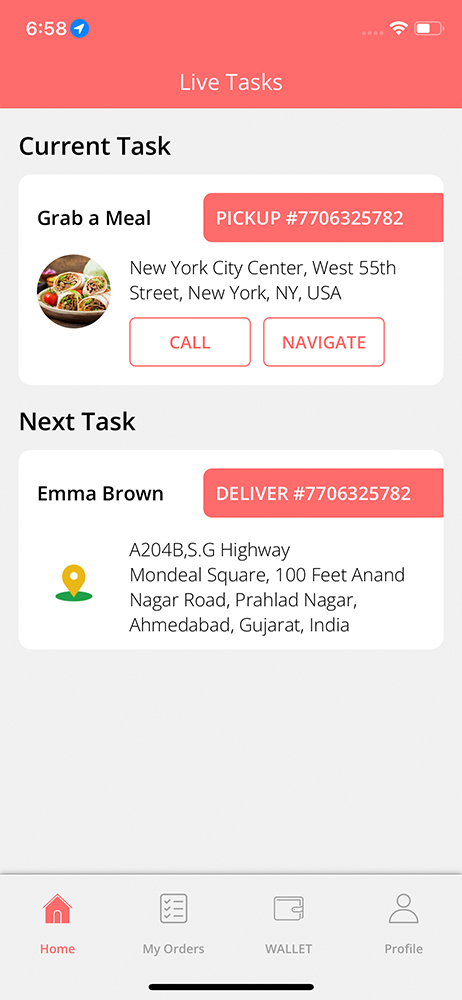 delivery driver profile