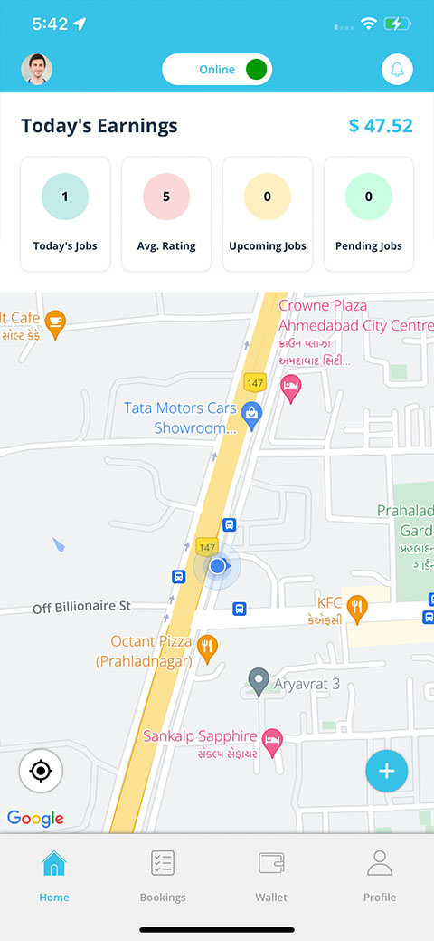 work location