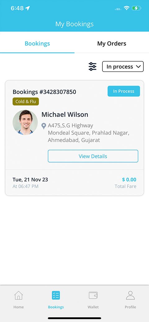 Your bookings