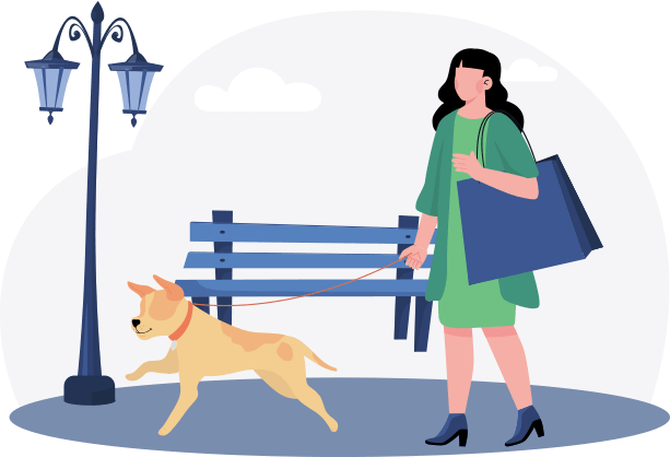 pet walking app script