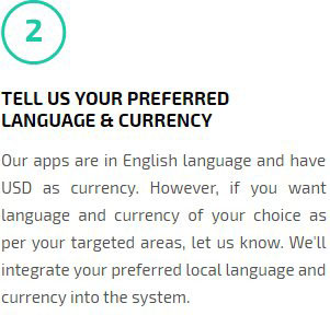 Tell Us Your preferred Language & Currency