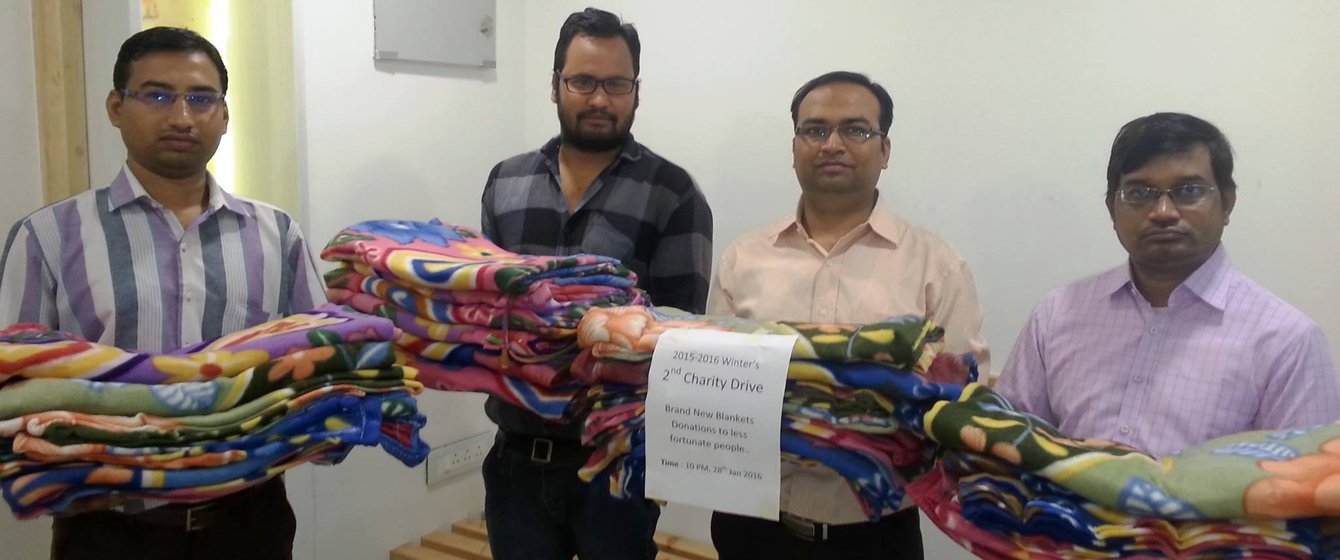 blanket donation by SuperApps