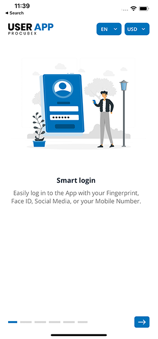 user registration