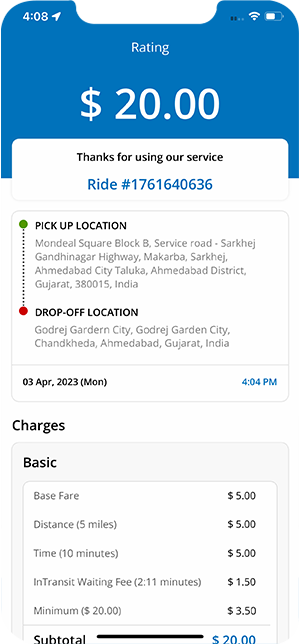 trip rating
