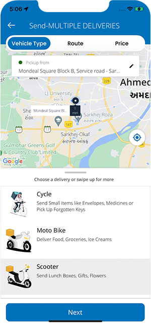 bike taxi booking