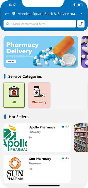 Pharmacy store choice