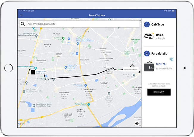 book taxi