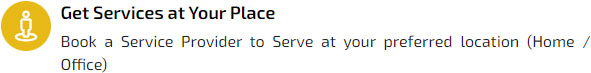 get service at your place
