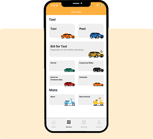 Launch Uber Clone App