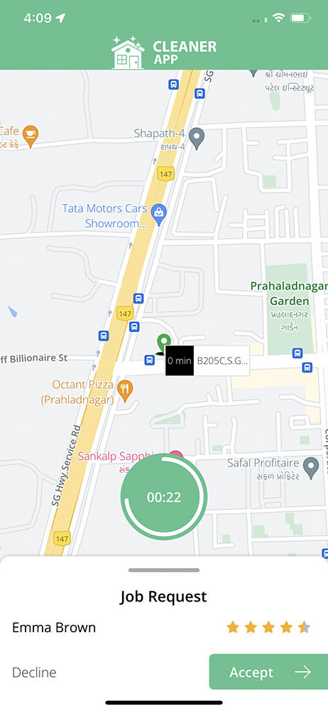delivery driver profile