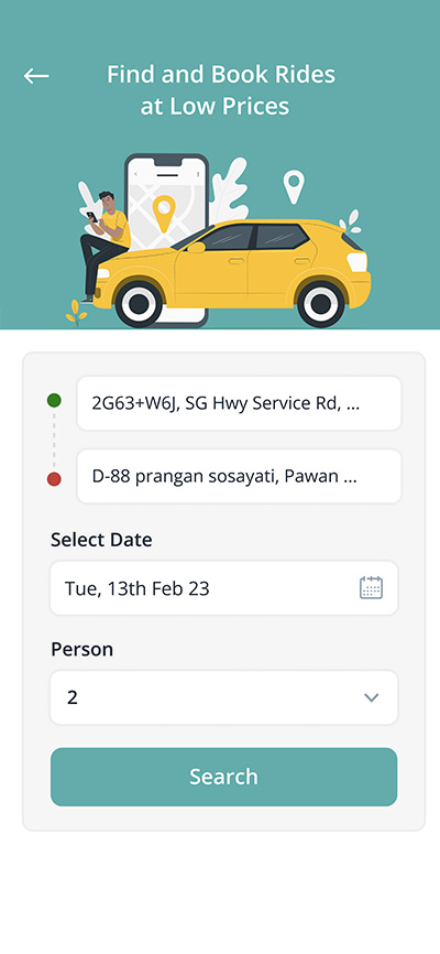 Search for Car Pool