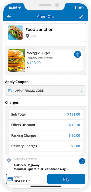 user confirm order to check out