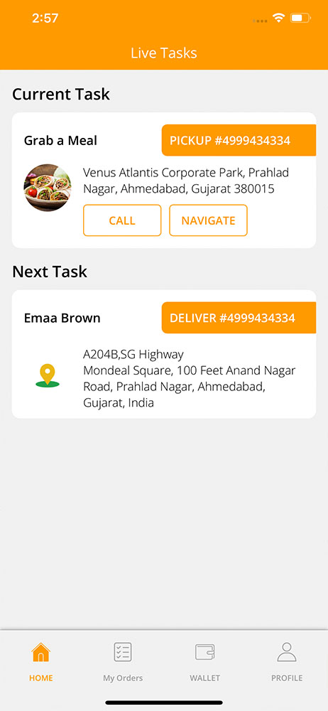 delivery driver profile