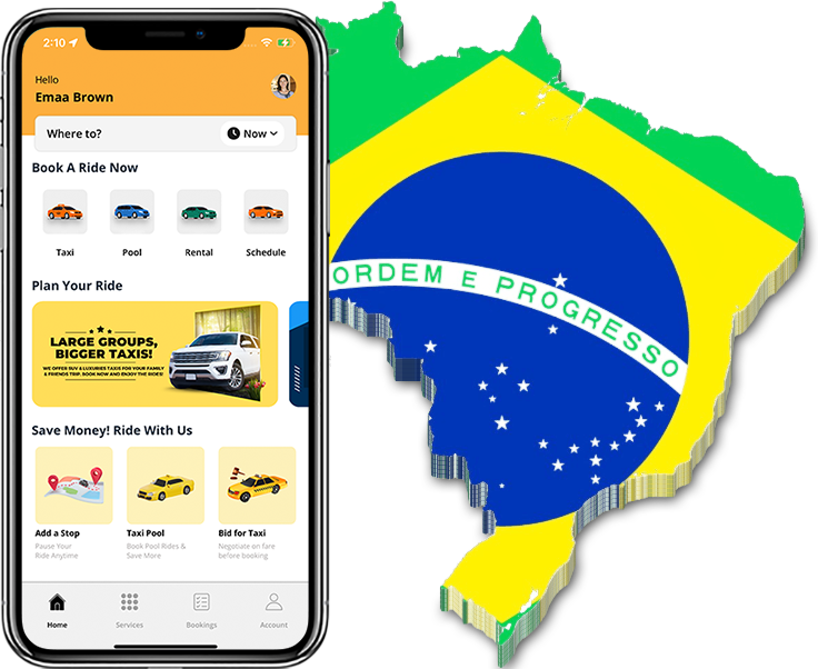 uber clone portuguese