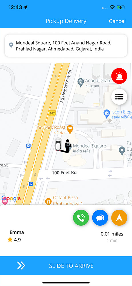 delivery driver profile