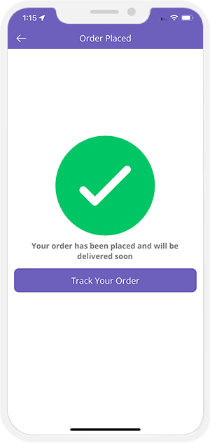 order place notification