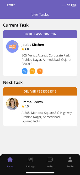 live task