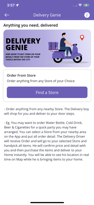 delivery genie