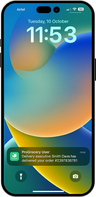 send push notification