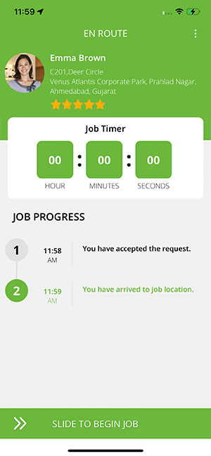 delivery driver profile