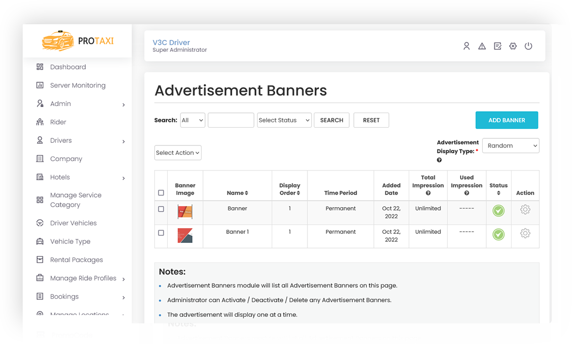 advertisement Banners
