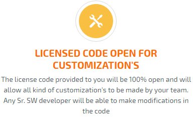 licensed code open for customization's licensed code open for customization's