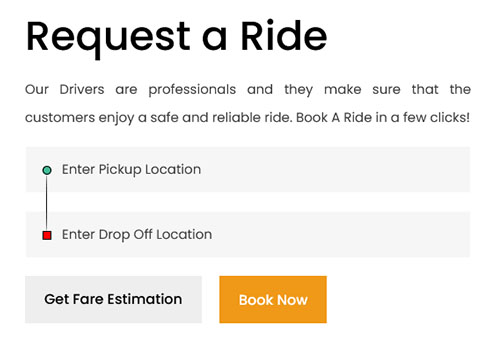 driver and rider login screen Uber clone driver and rider login screen
